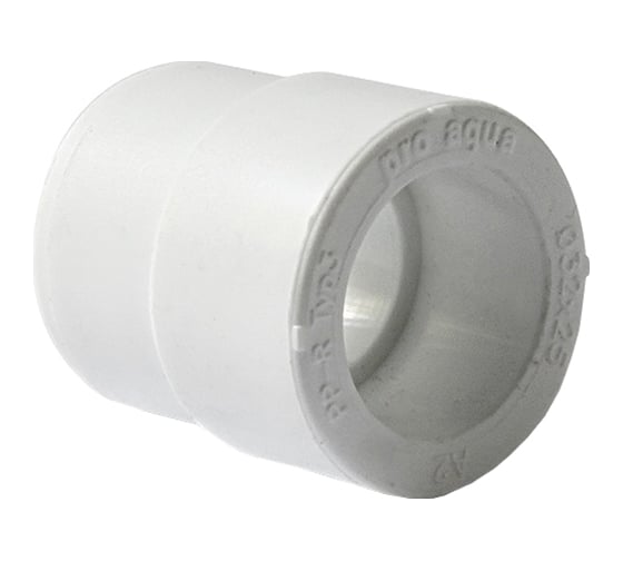 Переходная муфта PRO AQUA PP-R Н-В белая ШК 32-20