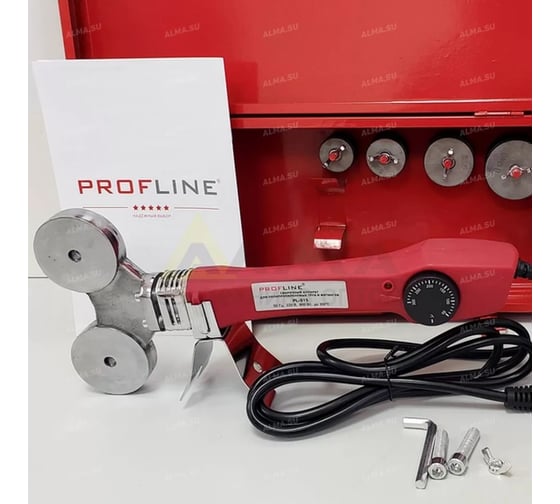 Комплект сварочного оборудования PROFLINE 800 вт (насадки 20-40 мм), метал.бокс УТ-00047457
