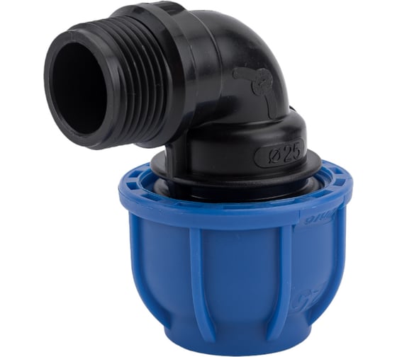 Отвод с наружной резьбой Unio d 25 мм x 3/4" 82025000000M034b
