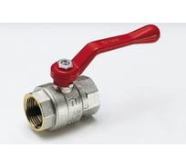 Шаровой кран Tiemme 3/8" ВВ, красная ручка Uragano 2310034