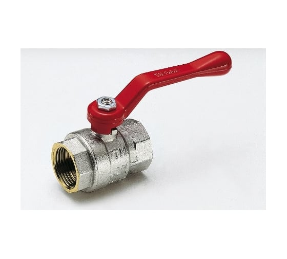 Шаровой кран Tiemme 3/8" ВВ, красная ручка Uragano 2310034