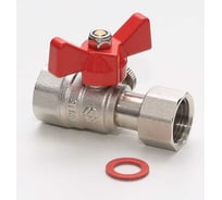 Шаровой кран для подключения манометра MVI 1/2"bрx1/4"bр BV.660.0403