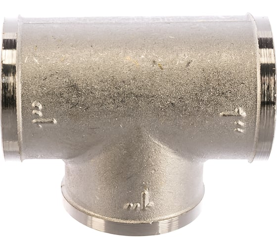 Тройник Valtec 1" внутренний-внутренний-внутренний VTr.130.N.0006