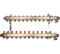 Комплект коллекторов Danfoss SSM-12 с кронштейнами для 12 контуров 088U0982