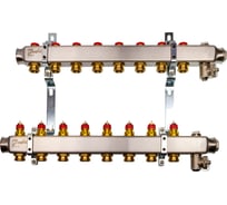 Комплект коллекторов Danfoss SSM-8 с кронштейнами для 8 контуров 088U0978