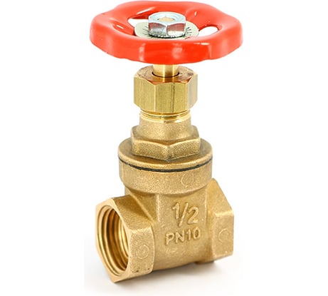 Задвижка Uni-Fitt В 1/2, PN10, латунь 140G2000