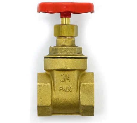 Задвижка Uni-Fitt В 3/4, PN20, латунь 142G3000