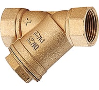 Фильтр механической очистки Giacomini R74A 1 1/2", В, латунь R74AY107
