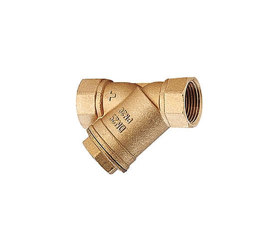 Фильтр механической очистки Giacomini R74A 1 1/2", В, латунь R74AY107