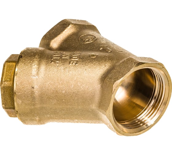 Сетчатый фильтр Giacomini R74A 1 1/4, В, PN, бар-16, латунь R74AY106
