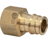 Прямой фитинг для системы GX Giacomini с внутренней резьбой 25x3/4F GX109Y045