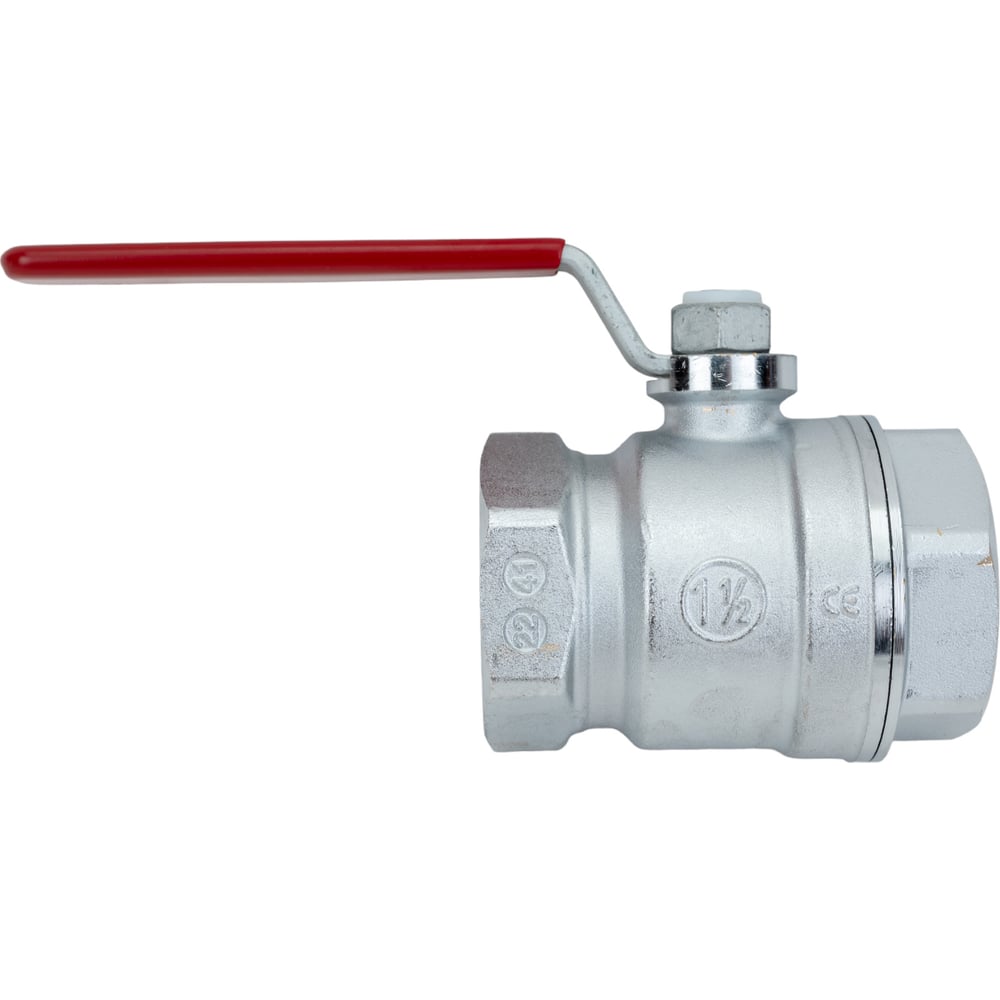 Шаровой кран Giacomini R250D 1 1/2", внутренняя/внутренняя, ручка-рычаг ...