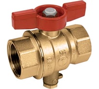 Шаровой кран для зонда Giacomini с вн/вн резьбой, 1/2 R851TY103