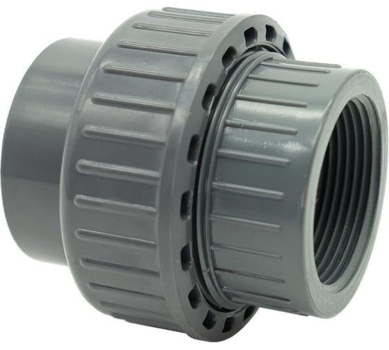 Муфта НПВХ разборная переходная AQUAVIVA ВР 90x3" PN16 BOG90300 54744  1