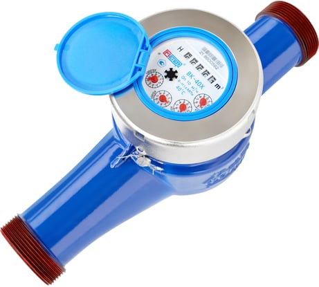 Счетчик МЕТЕР ВК-40Х со штуцерами 7945