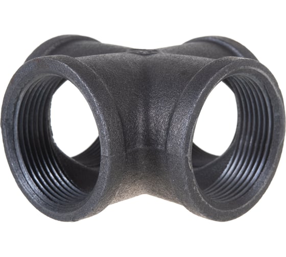 Крест Fittex PLUS прямой, чугун 40 ВР/ВР 127-3627