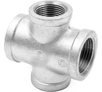 Крест Fittex PLUS прямой, чугун 20 ВР/ВР 127-3672