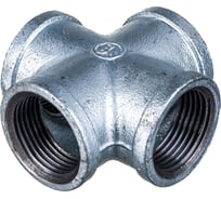 Крест Fittex PLUS прямой, чугун 25 ВР/ВР 127-3673