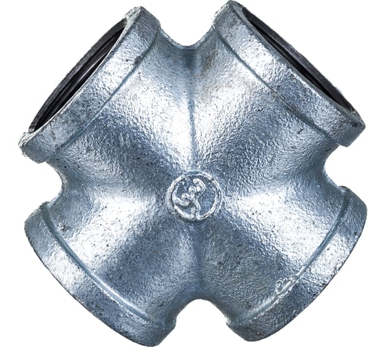 Крест Fittex PLUS прямой, чугун 25 ВР/ВР 127-3673