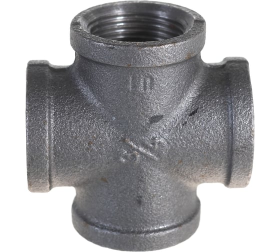 Крест Fittex PLUS прямой, чугун 20 ВР/ВР 127-3624 1