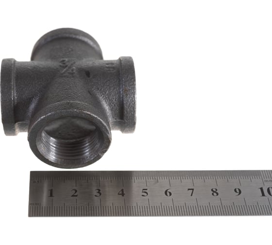 Крест Fittex PLUS прямой, чугун 20 ВР/ВР 127-3624