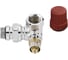 Трехосевой клапан DANFOSS RA-NCX для подключения слева, хромированный 013G4240 2