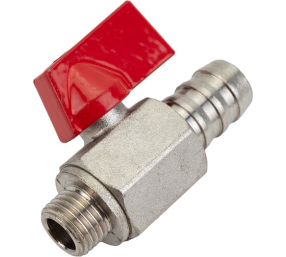 Шаровой кран Valtec с обратным клапаном и дренажом 1/2" внутренняя-внутренняя VT.248.N.04