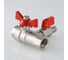 Шаровой кран Valtec с обратным клапаном и дренажом 1/2" внутренняя-внутренняя VT.248.N.04 6