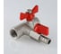 Шаровой кран Valtec с обратным клапаном и дренажом 1/2" внутренняя-внутренняя VT.248.N.04 8