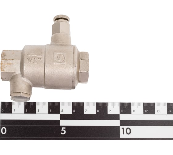 Обратный клапан Valtec с дренажем и воздухоотводчиком 1/2" VT.171.N.04