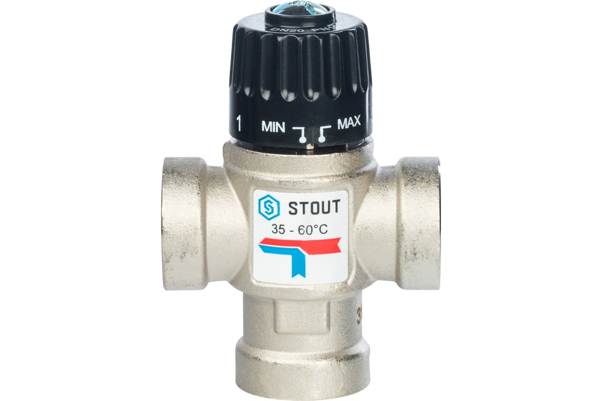 Термостатический смесительный клапан для систем отопления и горячего ...