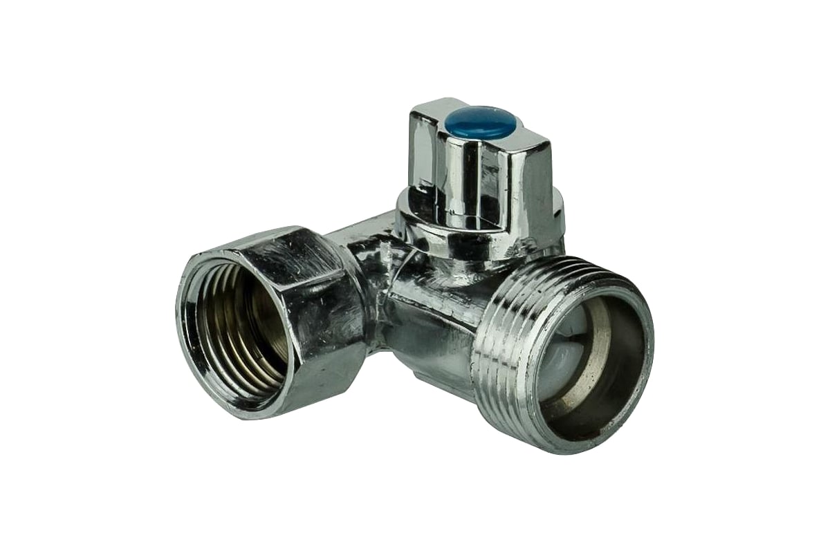 Шаровой кран Royal Thermo Optimal для стиральной машины 1/2\"x3/4\"x1/2 ...