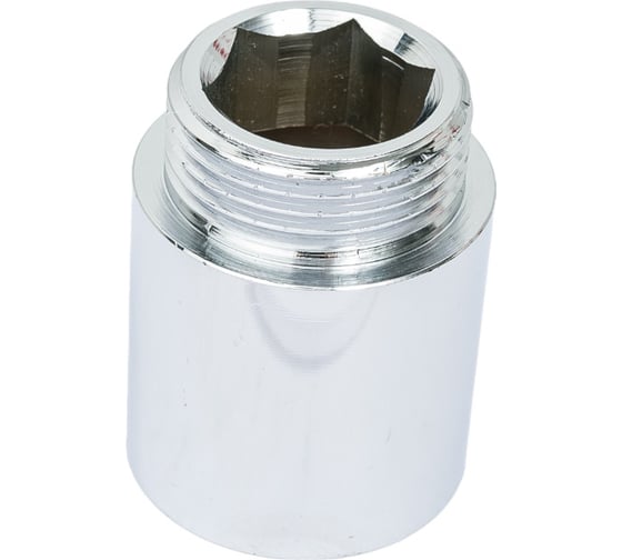 Удлинитель Valtec внутренняя резьба 1"x40 мм хром VTr.198.C.0640
