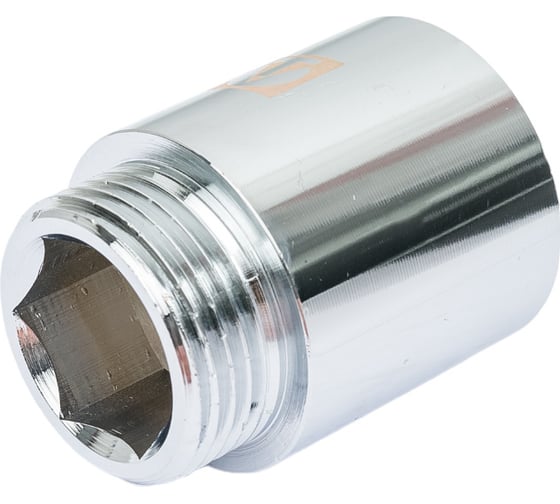 Удлинитель Valtec внутренняя резьба 1"x40 мм хром VTr.198.C.0640