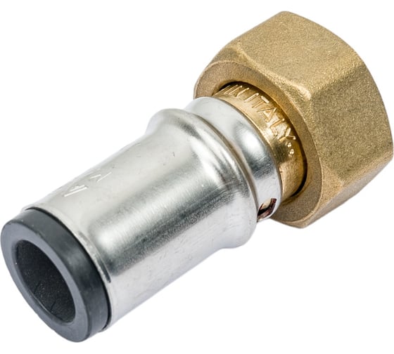Переходник STOUT с накидной гайкой прессовой 1/2"x16 SFP-0016-001216 RG008S9C4UH16H