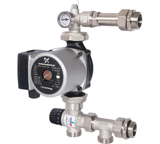 Насосно-смесительный узел Stout с термостатическим клапаном SDG-0120-004001 RG008TIGHVDQOM