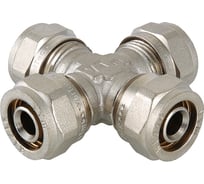 Обжимная крестовина Valtec 26x16x26x16 мм VTm.341.N.261626