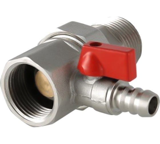 Сгон отсекатель Valtec с дренажом 1" внутренняя/наружная VT.537.N.06 1