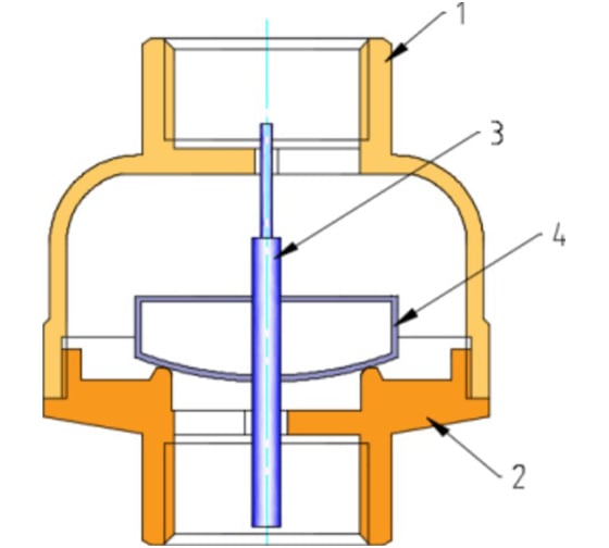 Обратный клапан Valtec для гравитационных систем 1 1/4" VT.202.N.07