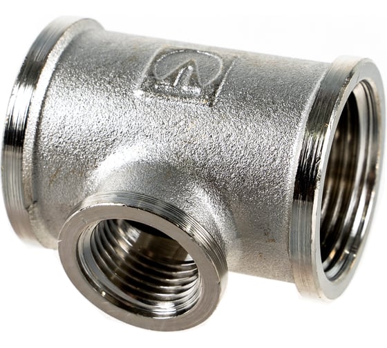 Переходной тройник Valtec 1"х1/2"х1" внутренняя-внутренняя-внутренняя VTr.750.N.0604