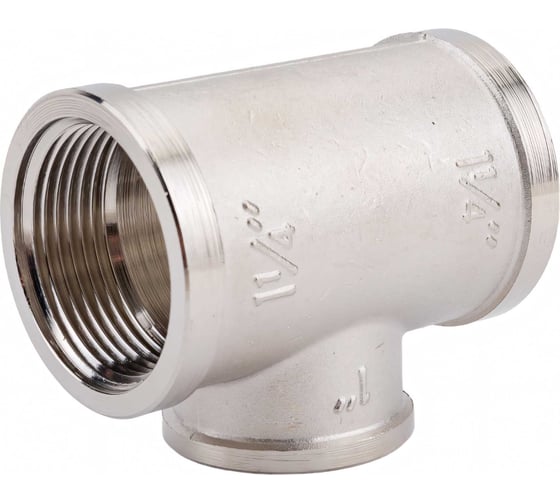 Переходной тройник Valtec 1 1/4"х1"х1 1/4" внутренняя-внутренняя-внутренняя VTr.750.N.0706