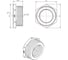Футорка Valtec наружная-внутренняя резьба 1 1/2"x1" VTr.581.N.0806 2