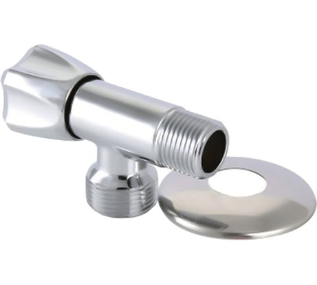Угловой вентиль Valtec для подключения сантехнических приборов 1/2"х1/2" VT.240.N.04