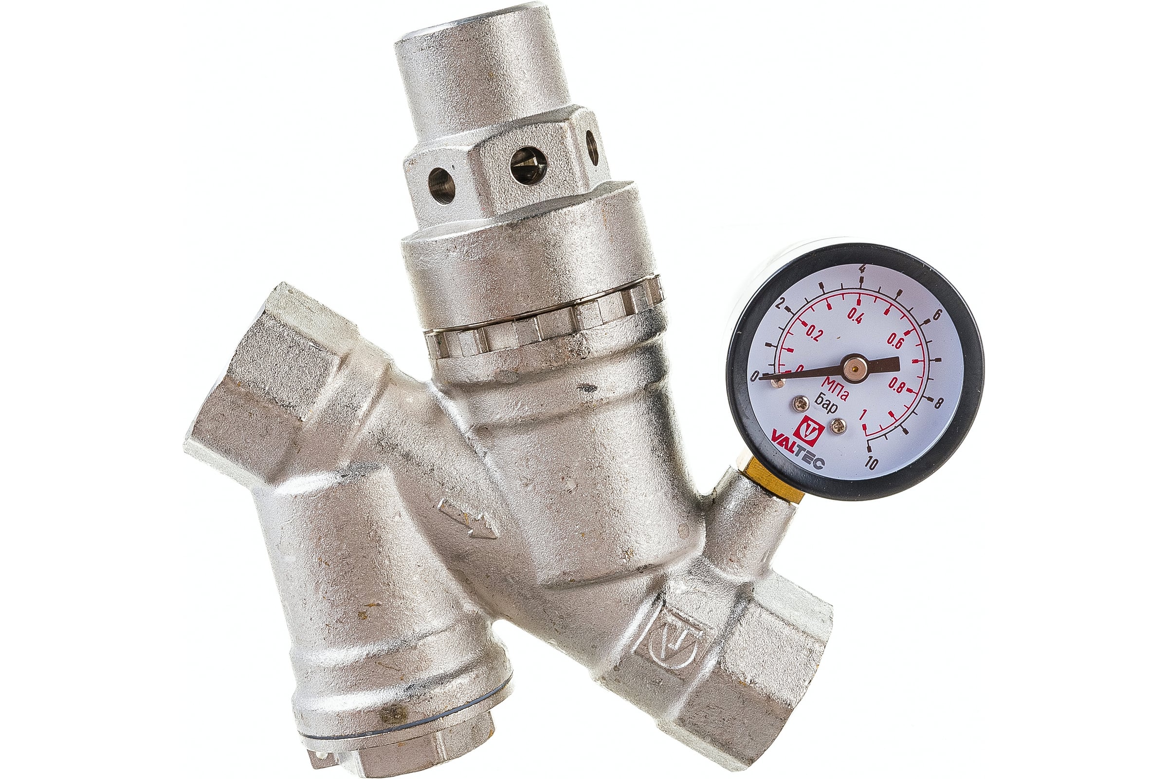 РедуктордавленияValtecсфильтромиманометром3/4"2-5барVT.082.N.05