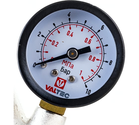 Редуктор давления Valtec с фильтром и манометром 3/4 " 2-5 бар VT.082.N.05