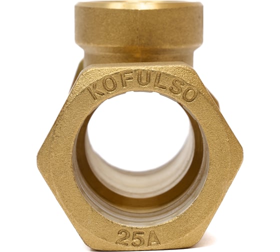 Тройник KOFULSO  "труба-внутр.резьба-труба" BNI2520 BNI2520 BNI25*20