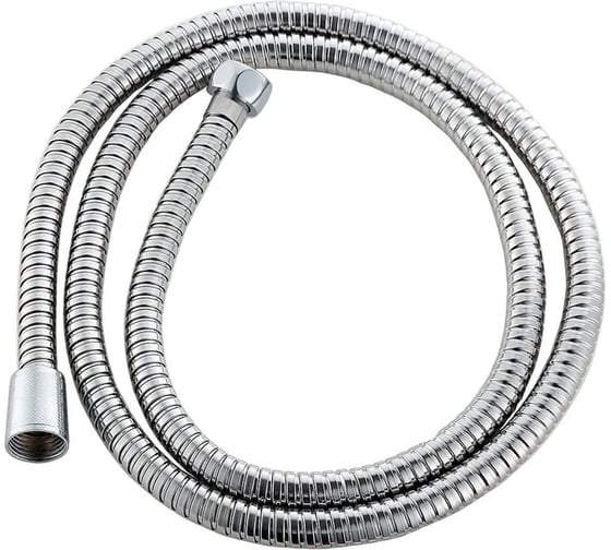 Шланг для душа MELODIA MKP20387P M1/2 1/2" нерж. d14 мм, L 150 см, 2-й зажим 10511