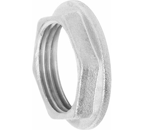 Контргайка с упором БАЗ 1/2 КГУ15 никель БАЗ.КГУ.15.Н