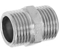 Ниппель двойной БАЗ 1/2 НД15 никель БАЗ.НД.15.Н