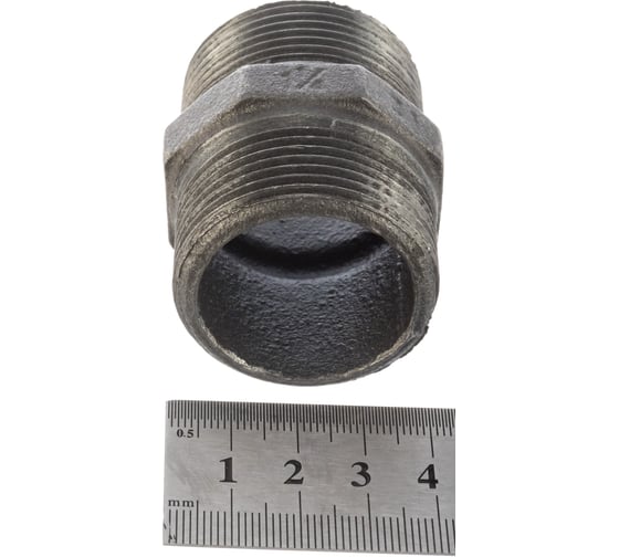 Прямой ниппель Fittex PLUS чугун 32 НР 127-3620